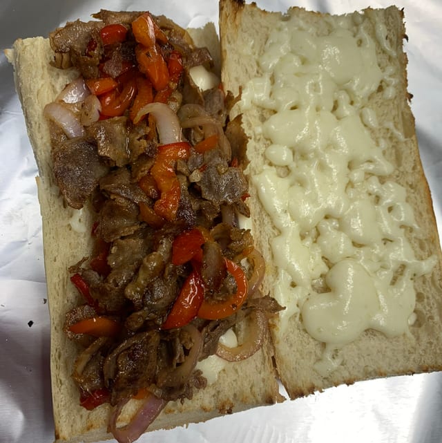 Philly Steak Sandwich.