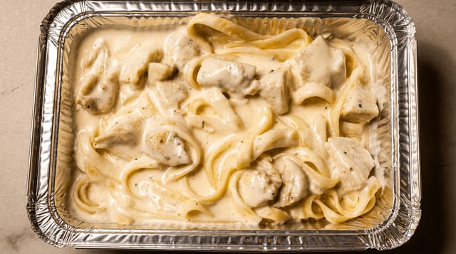 Chicken Fettuccine.