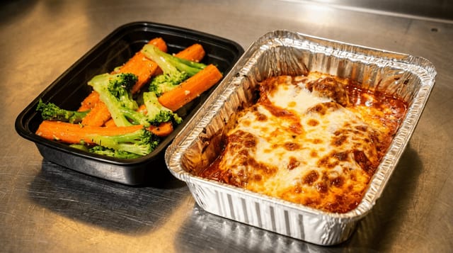 Chicken Parmigiana.