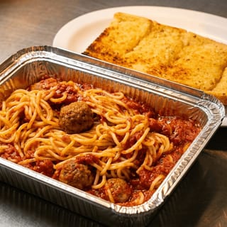 Spaghetti with Marinara Sauce & Meatballs