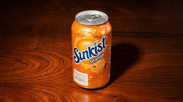 Bottled Fanta.